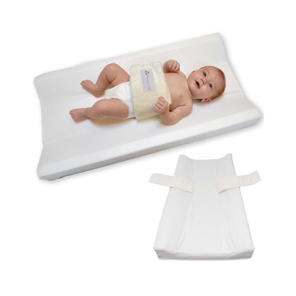 PooPoose Baby Changing Mat with Secure Soft Strap 32" x 16" Nursery Table …
